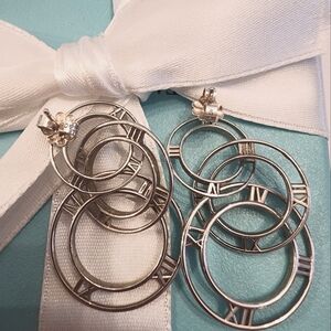 Tiffany & Co. Atlas drop earrings